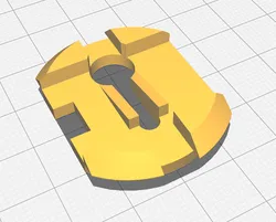 Replacement part for Ikea Bästis dog tail wall mount hook - remix
