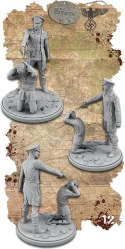 World War II Officer execution 3D Print Model in Figurines 493292