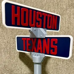 مجاني Other STL تنزيل - Houston Texans street sign - Rey_79