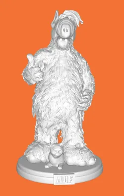Alf 3D Print Model in Monsters & Creatures 580392