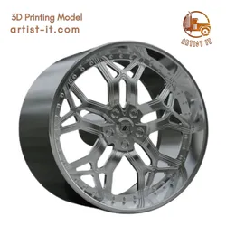 ASANTI AF185 WHEEL 3D Print Model in Automotive 580671