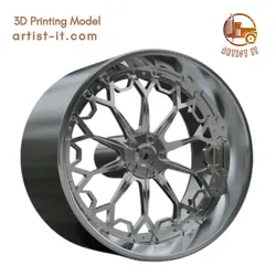 ASANTI AF829 WHEEL 3D Print Model in Automotive 580692