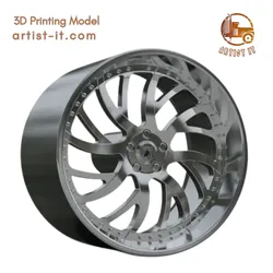 ASANTI AF862 WHEEL 3D Print Model in Automotive 580949