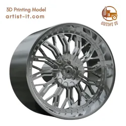 ASANTI AF866 WHEEL 3D Print Model in Automotive 580954