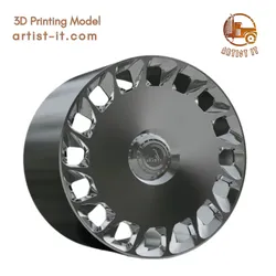 ASANTI ARISTOCRAT WHEEL 3D Print Model in Automotive 580973