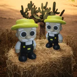 Board Games & Card Games STL Descărcare - Mini Flexi Articulating Farmer - 3DJPDESIGNS