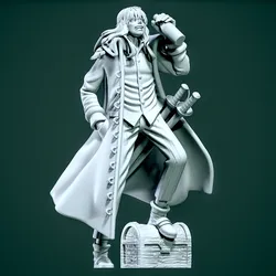Captain John -  Rocks Pirates - ONE PIECE - split part