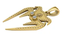 Crab pendant marine PENDANT 3D Print Model in Pendants 579684
