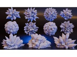 Crystal, Ice, Ore & Gem Shard Collection (DND / TTRPG)