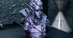 Elf Archer Bust Support Free