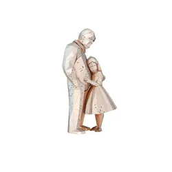 Father and Daughter Love Sculpture for Father’s Day Gift