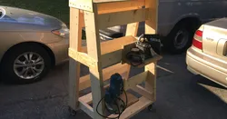 French Cleat Tool Cart