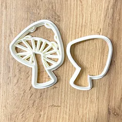 Home Decorations & Ornaments STL indir - Fly mushroom cookie cutter, red-fleshed mushroom, cutter - PaintArtSk