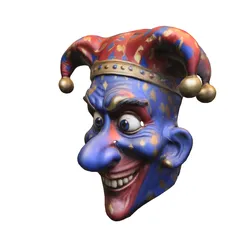Maniac Jester Mask