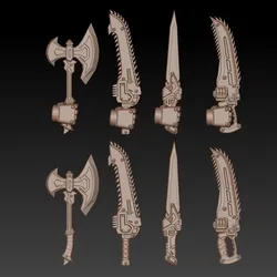 melee weapons 1