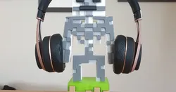 Minecraft headphones stand