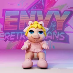 Muppet Babies Piggy – AI 3D Scan Inspired Happy Meal Toy (1986) | Retro Collectible STL