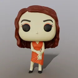 Other STL indir - Funko Mujer con vestido de fiesta - Axos3D