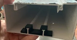 REV Ritter Brüstungskanal bzw Kabelkanal Verbinder- Parapet connector