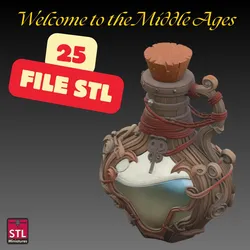 STL Files Collection Welcome to the Middle Ages Medieval Props Pack 25 Detailed Models for 3D P 3D Print Model in Figurines 579758
