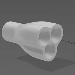 Triple cigarette adapter