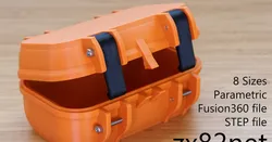 zx82net Ultimate Parametric Rugged Box - Snap Closure