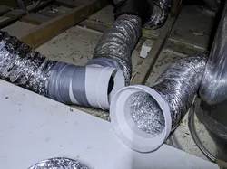 125 mm to 100 mm duct adapter