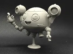 3D printer bestanden | 3MF | Chibi Fallout Robots – Mr. Handy