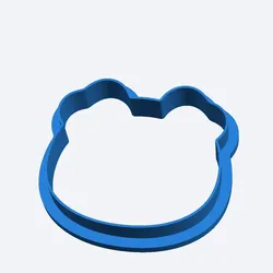 3D Printer Parts STL Download - silueta cortador cabezapig by Danti