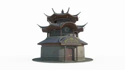 Ancient Asian Architecture Taoist Temple