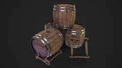 Beer barrels