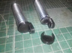 Cap for cheapo RC suspension