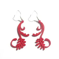 Fișiere pentru imprimante 3D | Fișier 3MF | Scarlet Fern - Earrings