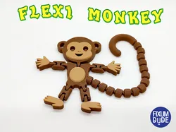 Flexi Articulated Monkey (with updated tail)