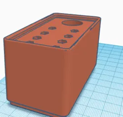 Gridfinity screwdriver bit holder
