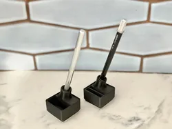 Gridfinity xacto knife holder - with magnet holes
