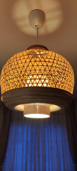 Lamp shade mod for IKEA MISTERHULT and Tradfri globe