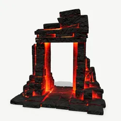 Lava gate