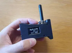 LILYGO TTGO LoRa32 ESP32 Paxcounter V2.1 MySondy GO Sonde Tracker Enclosure with 18650 Battery and Buzzer