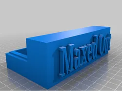 Maxed Out Sign