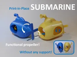 Print in Place Submarine