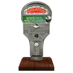 Retro parking meter
