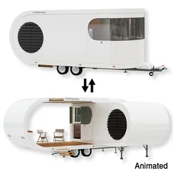 Romotow camper camper trailer