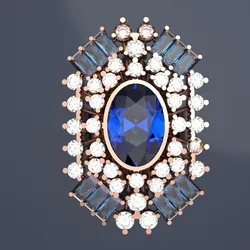 SAPHIRE BIG RING FILE 3DM AND KEYSHOT FILE RENDER