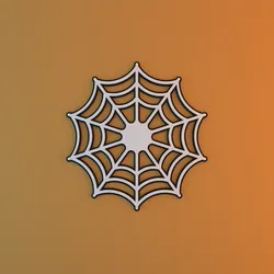 🕸️ Spider Web Coaster