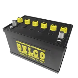 VINTAGE DELCO BATTERY FOR SCALE AUTOS AND DIORAMAS
