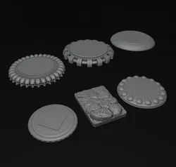 3D Printing Bases Pack Vol 2 3D Print Model in Other 474241