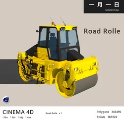 Asphalt roller