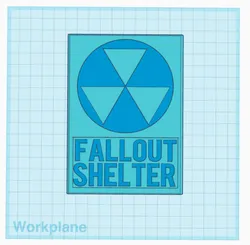 Fallout Shelter Sign #1