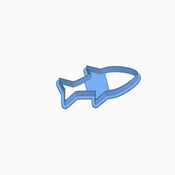 Fish Cooking cutter, moule à biscuit, 10cm